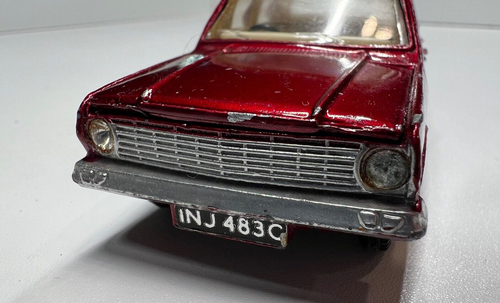 Dinky Toys 151 Vauxhall Victory 101 Burgandy All Original - Picture 6 of 18