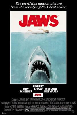 Jaws Poster Der weiße Hai 68,8 x 101,3 cm