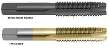 2-56 Coated Spiral Pointed Tap, High Speed Steel, Ground Thread, USA Made