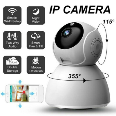 IP Security Camera Wifi Wireless CCTV Home Baby Monitor IR HD