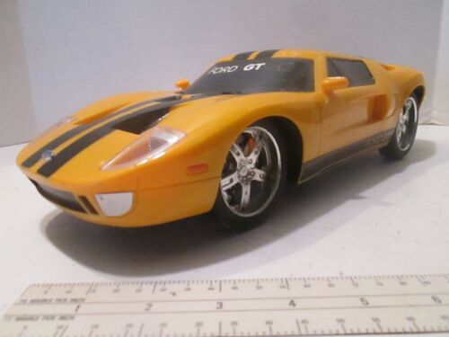 Auto Ford GT RC Car by Superway International in Yellow Black Stripes No Remote - Picture 3 of 12