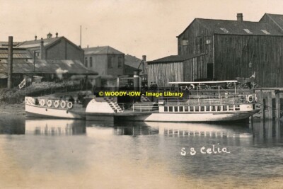 rp10317 - Raddampfer Celia auf der Gainsborough Werft - Druck 6x4