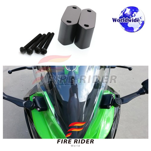 Mirror Extender S For Kawasaki Ninja ZX12R/ZX14 (2000-2018) - 1.25
