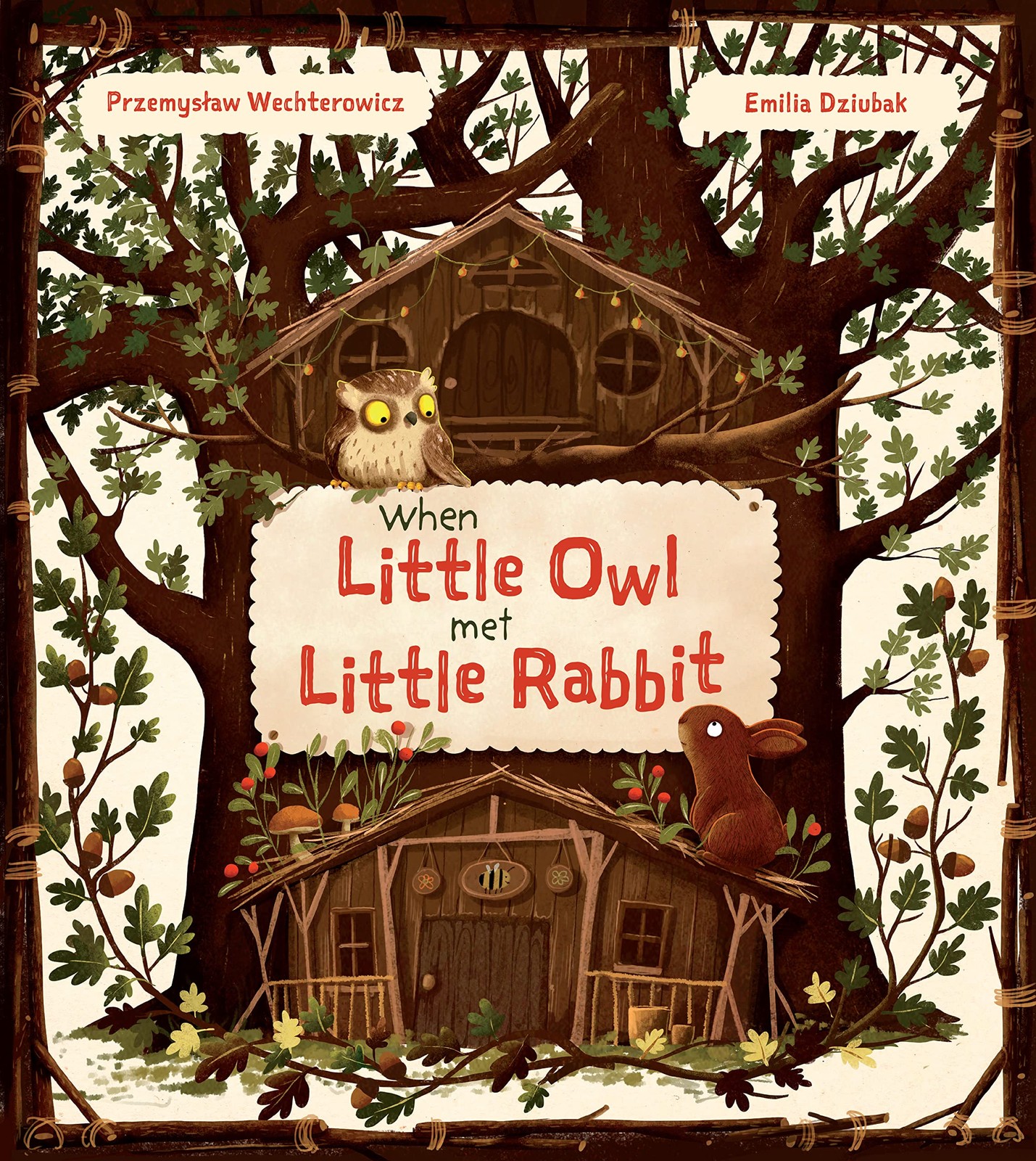 When Little Owl Met Little Rabbit by Przemyslaw Wechterowicz (2023, Hardcover) - Image 6