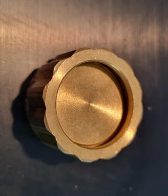 JRG SANIPEX Classic Verschlußkappe für 16mm Kupplung mit Dichtung NEU