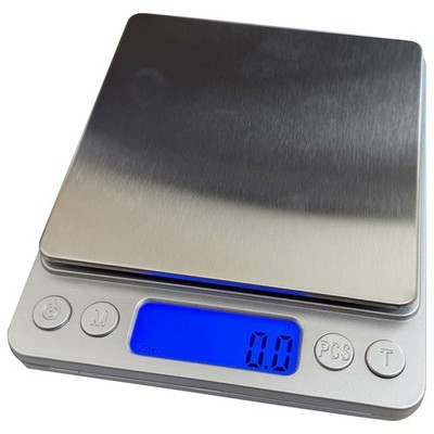 High Quality Digital Jewelry Scale 2000g Stainless Steel Platform Precision 0.1g