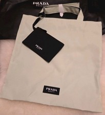 Prada Beauty Tote Bag nuova/verde menta o nera