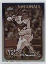 2024 Topps Chrome Sepia Refractor Joey Meneses #242 hu1
