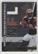 2007 Playoff Absolute Memorabilia Die-Cut NFL Signatures Kenny Irons Auto 03xg