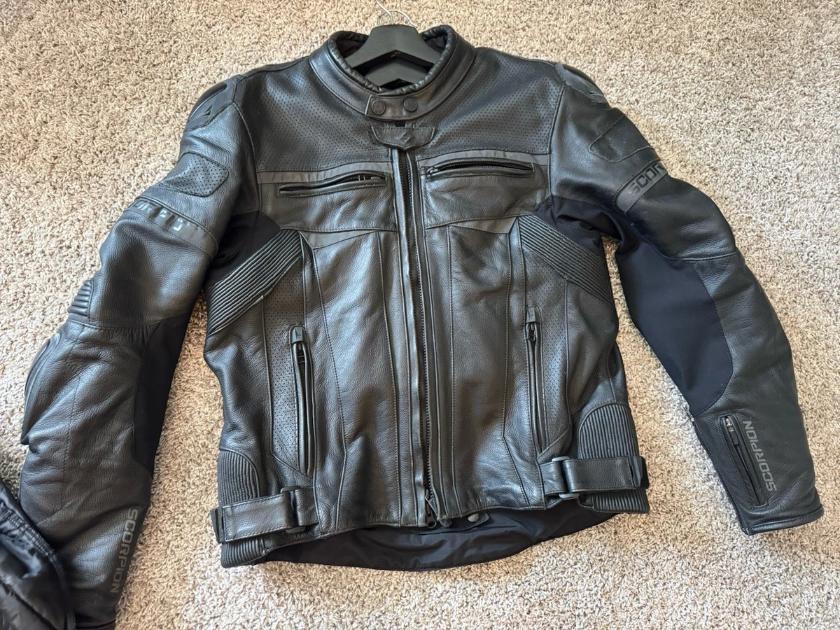 Las mejores ofertas en Chaquetas de moto de cuero Scorpion | eBay