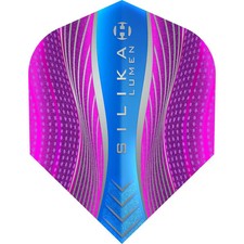 Harrows Silika Lumen PatentedCrystalline Coated Aqua No6 Standard Dart Flights