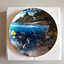 Danbury Mint Lai'e Underwater Paradise Collector Plate Limited Edition 1991