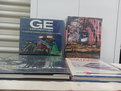 Trains Lot Of Books On Trains Tablebooks Lot