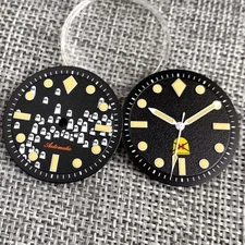 Tandorio New 29mm Black Ghost NH35A Luminous Watch Dialc Auto Watch Accessories