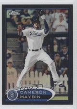 2012 Topps Chrome Black Refractor 10/100 Cameron Maybin #18 0t4