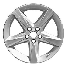 Used Machined and Painted Silver Aluminum Wheel 19 x 8.5