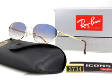 Ray Ban RB3734 Classic Travel Sunglasses Black Frame Glass Lens  unisex AAA