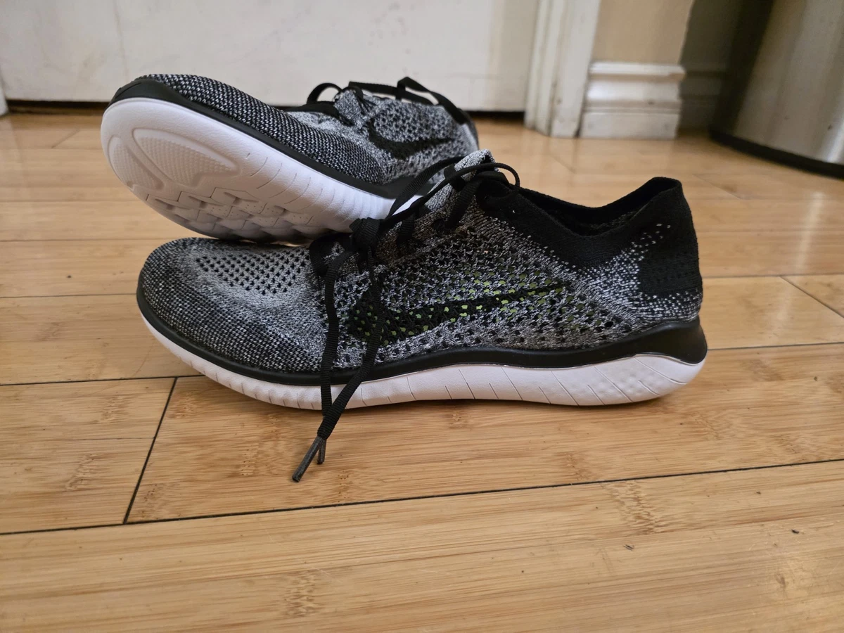 Nike Free RN Flyknit White Black for Sale | Authenticity  display picture 2