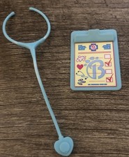 Barbie Medical Toys Accessories Blue Clipboard Stethoscope Doctor Nurse Vet