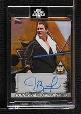 2021 WWE Fully Loaded Legends Citrine 55/75 John Bradshaw Layfield Auto n1u