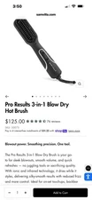 Sam Villa Pro Results 3-in-1 Blow Dry Hot Brush
