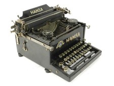 Rare! HANSA Typewriter 1924  Schreibmaschine Machine A Ecrire Maquina Escribir thumbnail