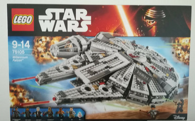 Lego Star Wars - Millennium Falcon 75105 - BB-8 Rey Finn Han Solo - Neu & Ovp