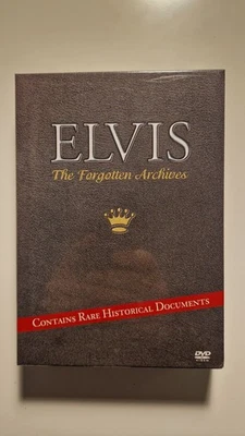 2 DVD "ELVIS - THE FORGOTTEN ARCHIVES" mit seltenen hist. Dokumenten NEU & OVP - Bild 1 von 4