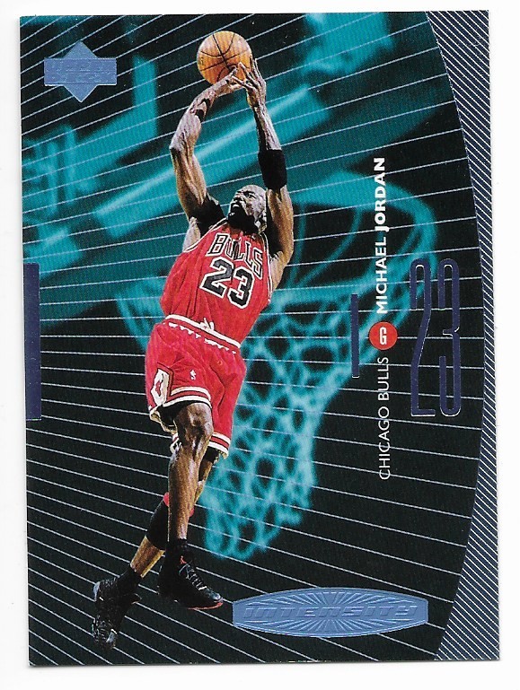 1998-99 Upper Deck Intensity Michael Jordan Insert #I1