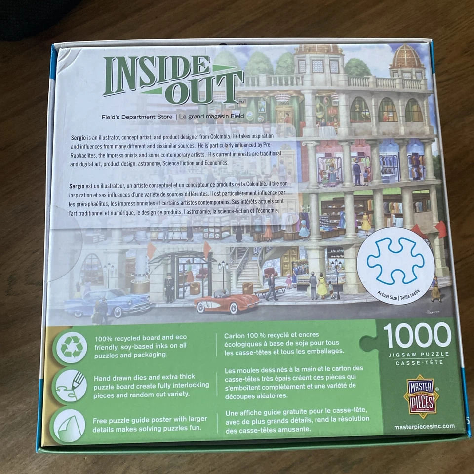 Rompecabezas de 1000 piezas MasterPieces Fields Department Store Foto 2 de 2