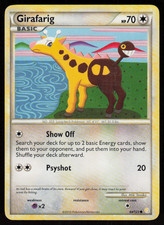 Girafarig 64/123 Common HeartGold & SoulSilver Pokemon LP on eBay