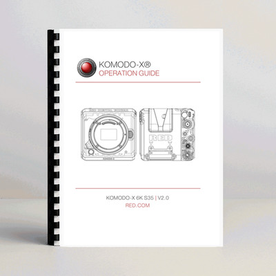 RED Komodo X Operation guide Manual V2.0