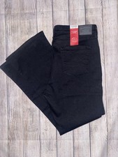 New Levi Strauss Womens 14 S Black Five Pocket Jean 32 X 30