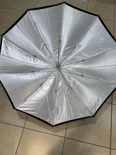 PHOTEK 46" Umbrella with Black Cover Photo Photography