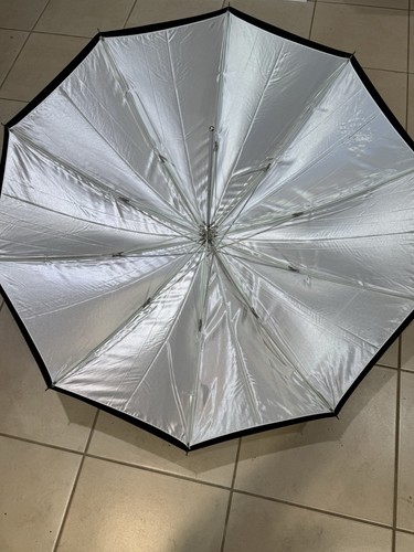 PHOTEK 46" Umbrella with Black Cover Photo Photography - Picture 1 of 9