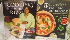 2 ITALIAN COOKBOOKS: Rizzi's Malabar Inn Restaurant &5 Ingredient Italian Book