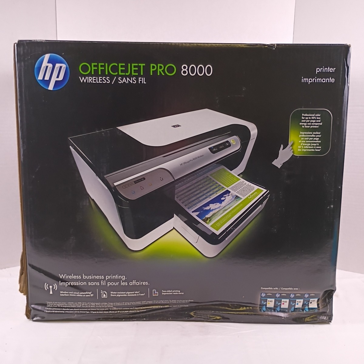 HP Officejet Pro 8000 Wireless Printer New in Box *Read