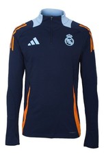 Adidas Real Madrid Training 1/4 Zip Drill Top JE4205 Soccer Sweat Shirts