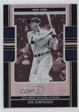 2025 Panini Three and Two Award Winning Full Count 11/32 Joe DiMaggio HOF 1f8v