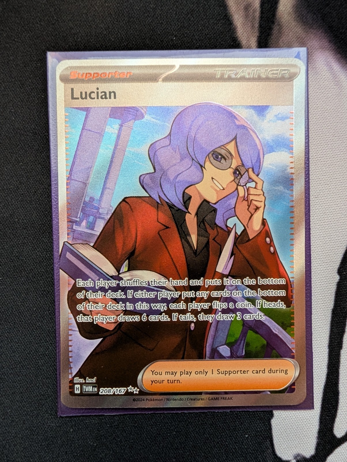 Lucian Full Art 208/167 Sv06: Twilight Masquerade Holo
