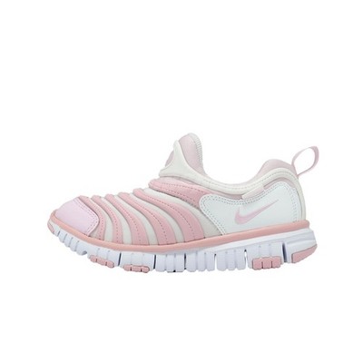 Nike Dynamo Free PS Pink White Kid Preschool Slip On Casual Shoes 