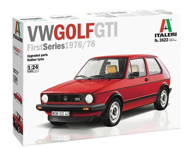 Maquette VOLKSWAGEN Golf GTI Rabbit ITALERI 1/24 à peindre