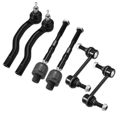 6pcs Front Internal Outdoor Butterfly Rod End Connections Kit