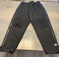 Adidas Climaproof Storm Golf Pants Men’s Size Large Black Packable