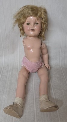 Vintage 20 in Ideal Shirley Temple Composition Doll Parts or Restoration
