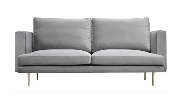 Grau Dreisitzer Sofa Wohnzimmer Design Couchen Polster Sofas Italienische MöBel-image