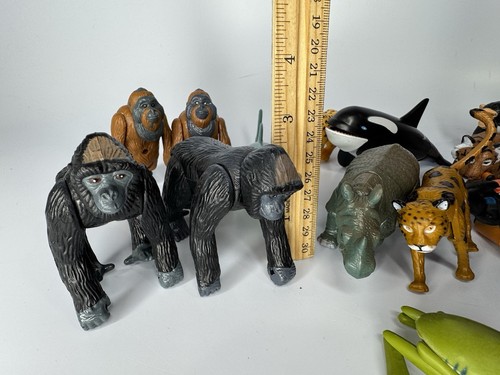 Konvolut 17 K&M Int. Magna Morph Jungle Safari Tiere & Fische Magnetfiguren - Bild 8 von 9