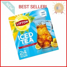 Lipton Unsweetened Iced Tea Bags, Family Size...