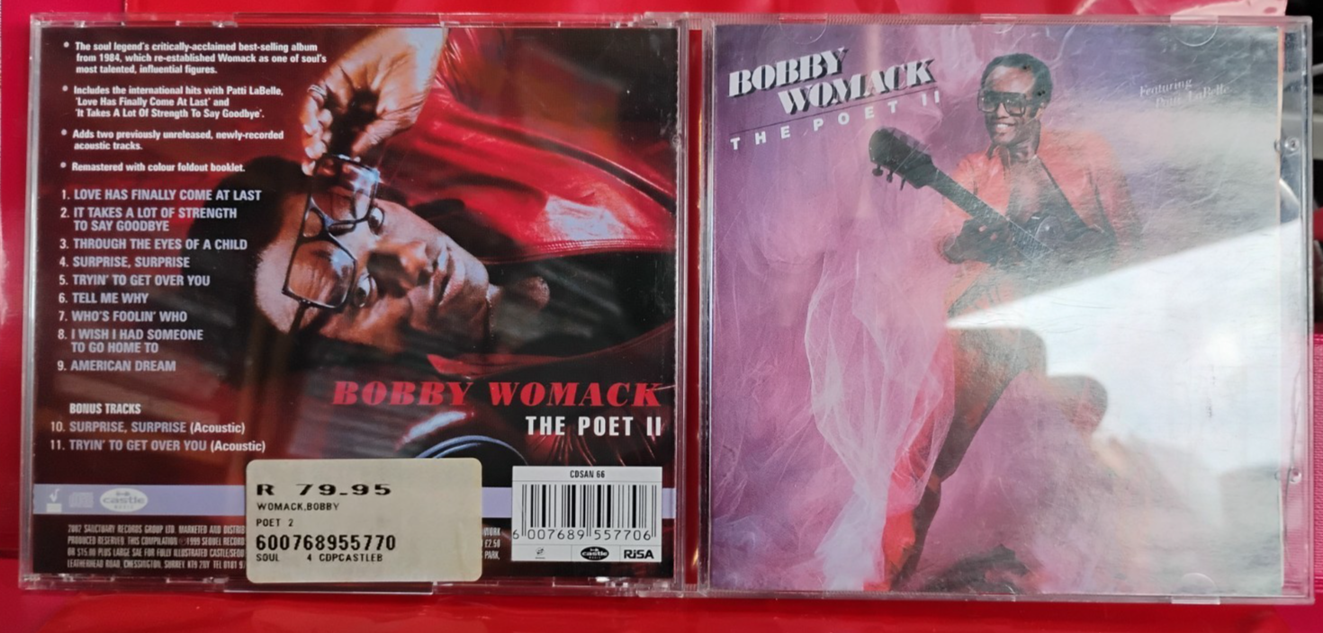 BOBBY WOMACK THE POET II - CD - FREEPOST