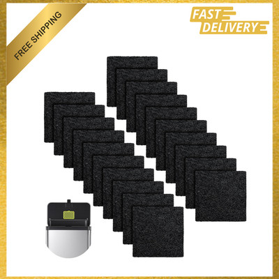 20 Pack Trash Can Filter Refills for EKO Odor Absorbing Activated Charcoal